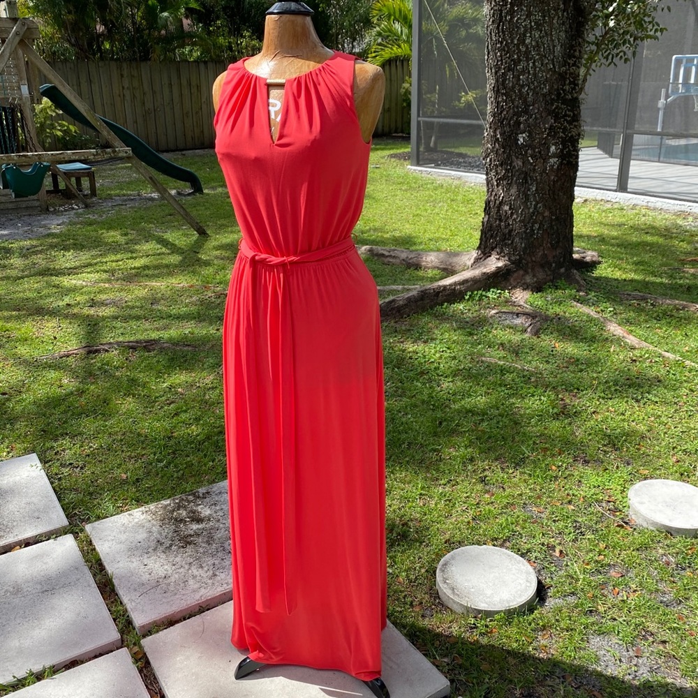 Beautiful Coral Maxi dress
